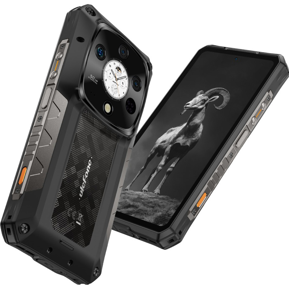 Фото Смартфон ULEFONE Armor 28 Pro 16/512Gb Dual Sim Epic Black (RL078960)