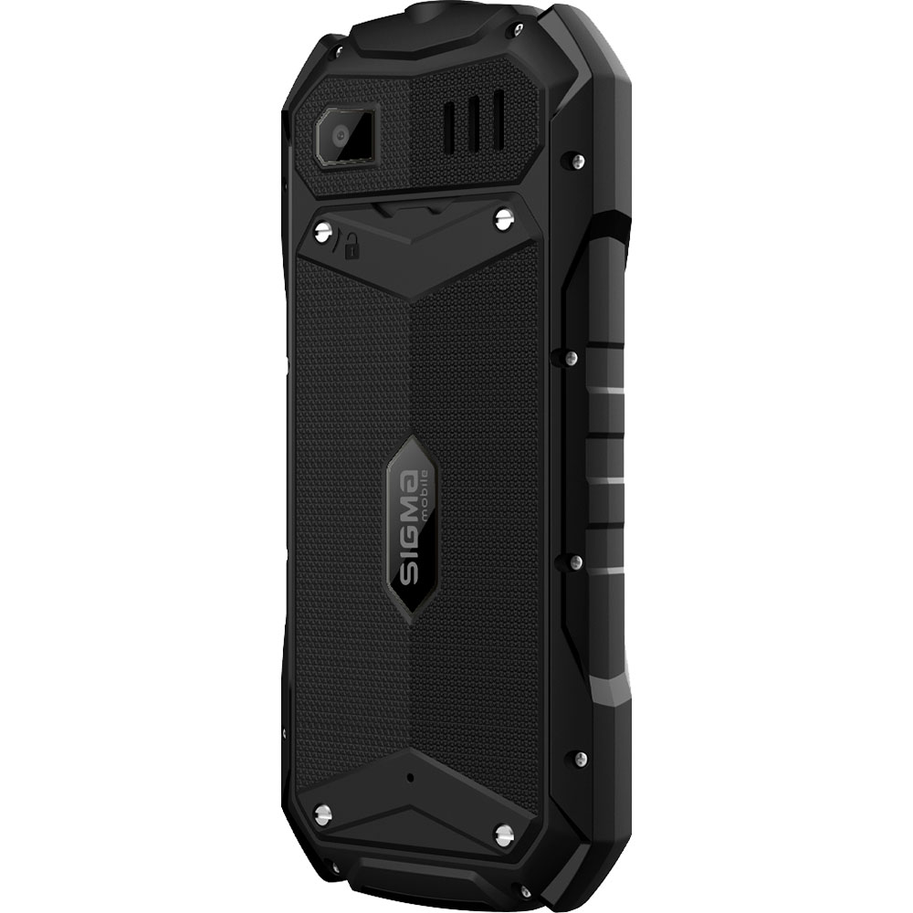 Зовнішній вигляд Мобільний телефон SIGMA X-treme PV68 Dual Sim Black (4827798738214)