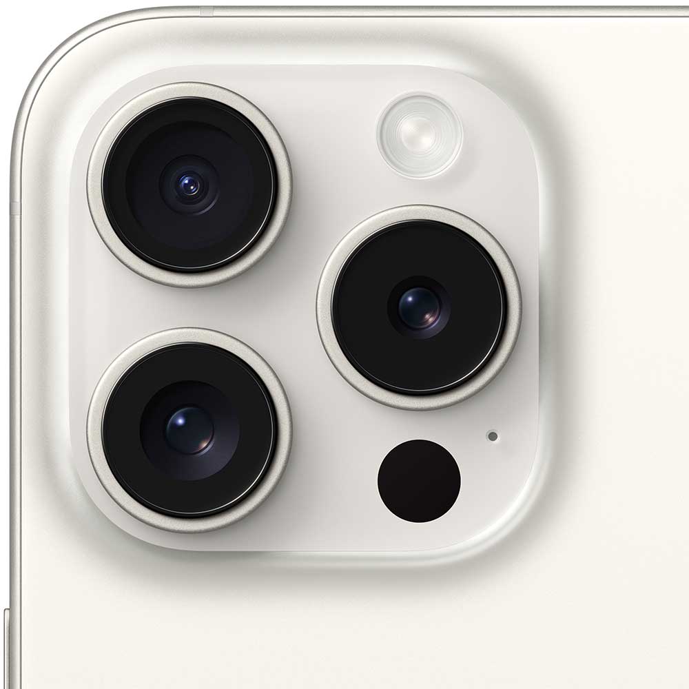Смартфон BREEZY Apple iPhone 15 Pro 1TB White Titanium (REF A+) (2QMTVD3) Матриця OLED Super Retina XDR