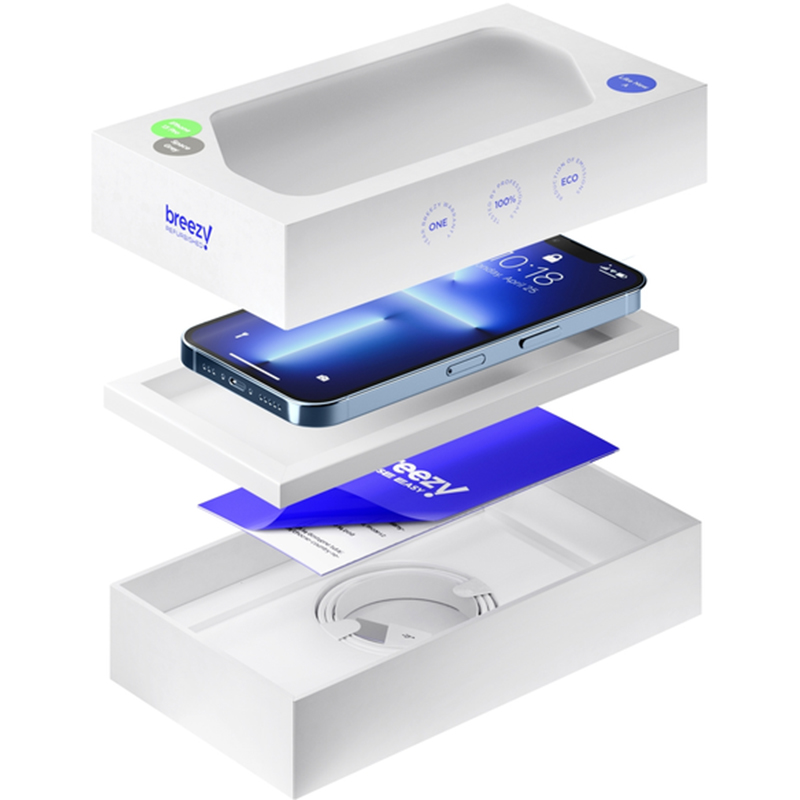 Внешний вид Б/у APPLE iPhone 15 Pro 512Gb Black Titanium BREEZY (Восстановленный, B)