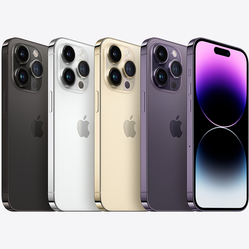 Зовнішній вигляд Смартфон BREEZY Apple iPhone 14 Pro 512 GB Deep Purple REF B (2BMQ293)