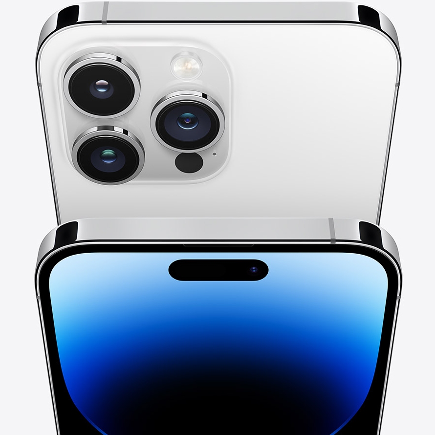 Смартфон BREEZY Apple iPhone 14 Pro 512 GB Silver REF A (2AMQ1W3) Матриця OLED Super Retina XDR