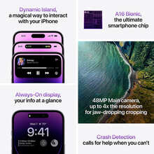 Смартфон BREEZY Apple iPhone 14 Pro Max 512GB e-SIM Deep Purple (REF A) (2AMQ913)