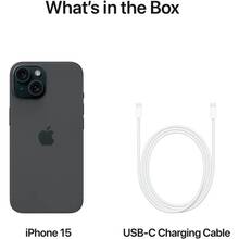 Смартфон BREEZY Apple iPhone 15 128 Gb Black REF A  e-SIM (2AMTLV3)