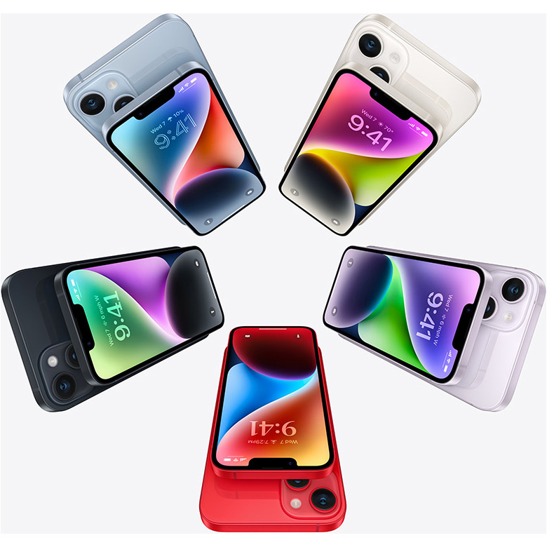 Б/у APPLE iPhone 14 128Gb Midnight BREEZY (Восстановленный, A+) e-SIM Матрица OLED Super Retina XDR