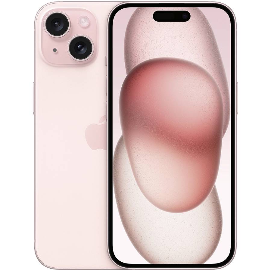 Смартфон BREEZY Apple iPhone 15 128 Gb Pink REF A e-SIM (2AMTLW3)