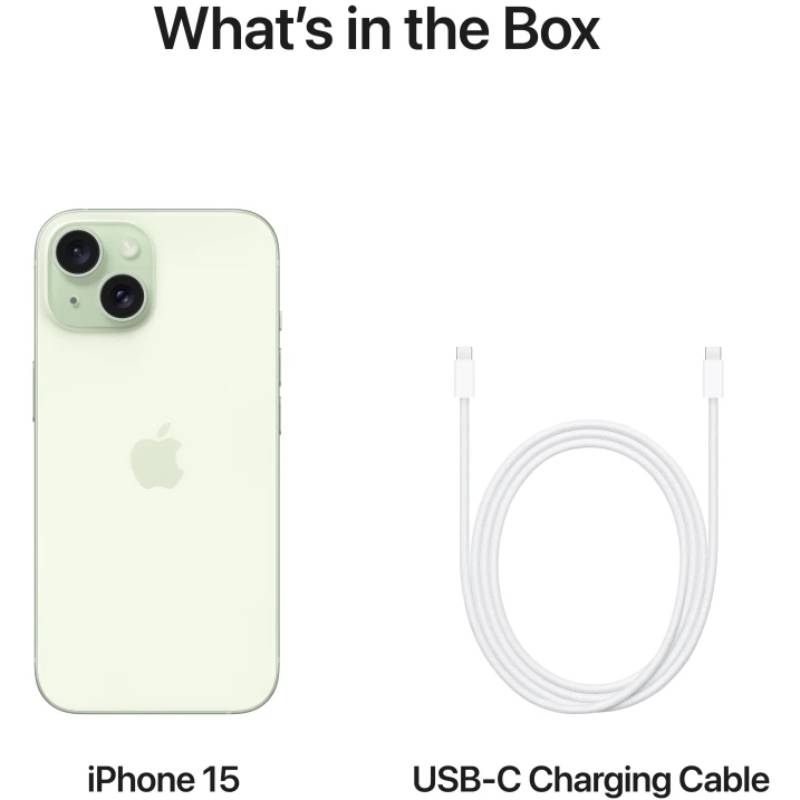 Заказать Смартфон BREEZY Apple iPhone 15 512 Gb Green REF A e-SIM (2AMTMG3)