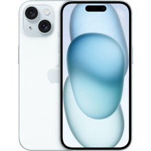 Смартфон BREEZY Apple iPhone 15 256 Gb Blue REF A+ (2QMTM73)
