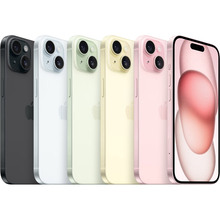 Смартфон BREEZY Apple iPhone 15 256 Gb Blue REF A+ (2QMTM73)