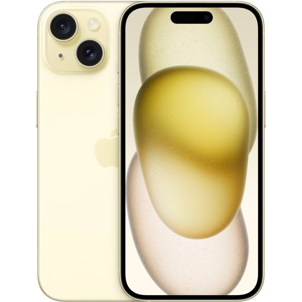 Смартфон BREEZY Apple iPhone 15 Plus 256 Gb Yellow REF A+ e-SIM (2QMU003)