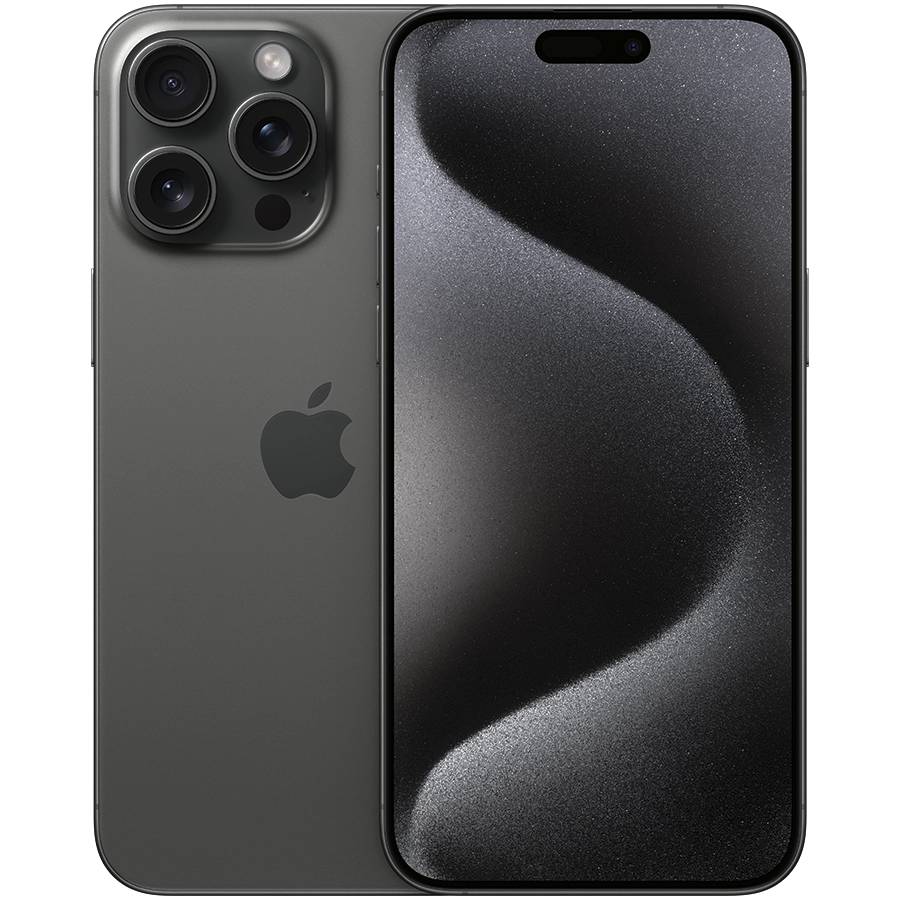 Смартфон BREEZY Apple iPhone 15 Pro Max 256 GB Black Titanium REF A+ e-SIM (2QMU663)