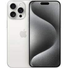 купити Смартфон BREEZY Apple iPhone 15 Pro Max 1TB White Titanium REF A+ e-SIM (2QMU6G3)