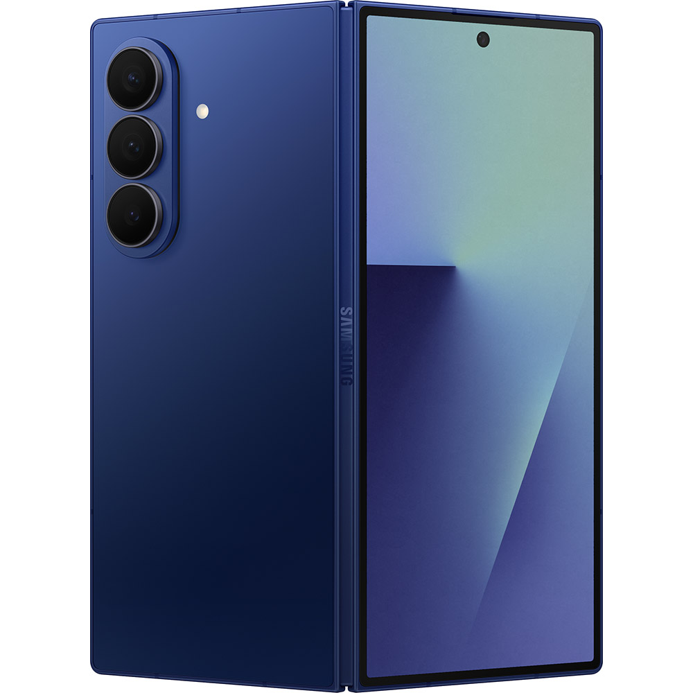 Зовнішній вигляд Смартфон SAMSUNG Galaxy Fold 7 5G 12/256Gb Blue Shadow (SM-F966BDBBSEK)