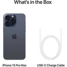 Смартфон BREEZY Apple iPhone 15 Pro Max 1 TB Blue Titanium REF A+ e-SIM (2QMU6J3)