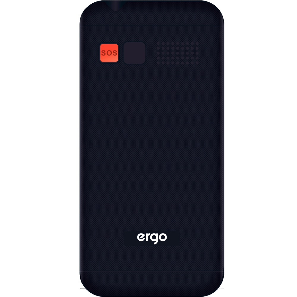 Мобільний телефон ERGO R231 Dual Sim Black Діагональ дисплея 2.3