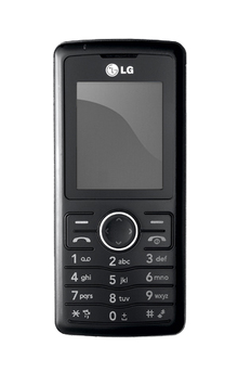 Мобільний телефон LG UKR-KG195 BK (black)