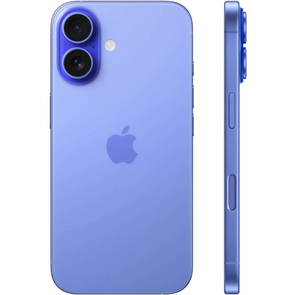 Смартфон FYOOCHA Apple iPhone 16 Plus 128Gb Ultramarine (iP16Pl12Ult_A) Матриця OLED Super Retina XDR
