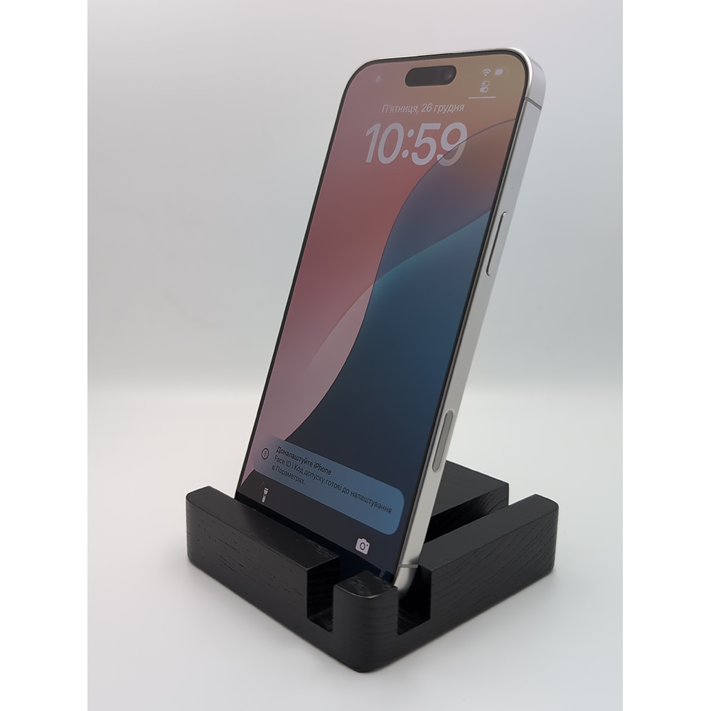 Б/у APPLE iPhone 16 Pro Max 256Gb White Titanium FYOOCHA (USED, Grade A) Диагональ дисплея 6.9