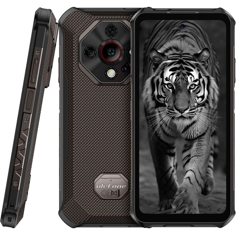 Смартфон ULEFONE Armor X16 6/128GB Dual Sim Wasteland Shadow (6975326660563) Диагональ дисплея 6.56
