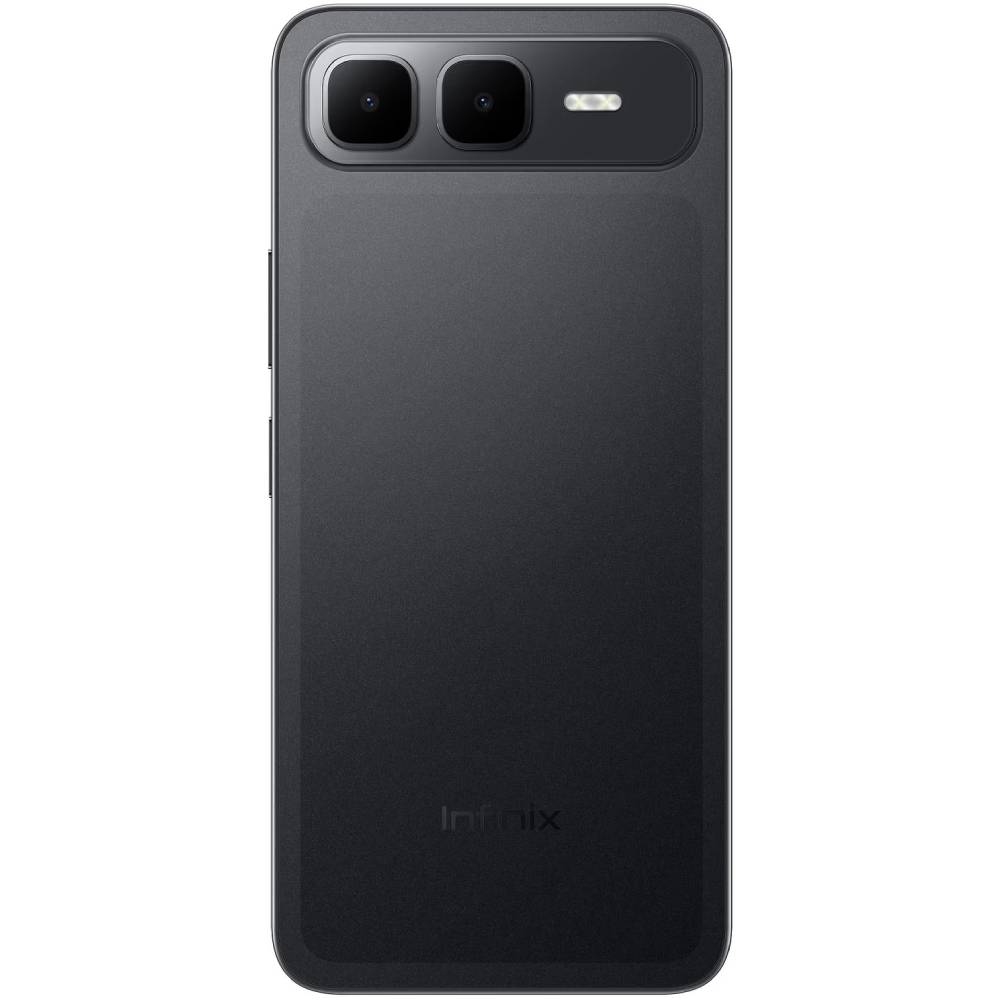 Зовнішній вигляд Смартфон INFINIX SMART 10 PLUS X6725B 4/128GB Sleek Black (X6725B 4/128 Black)