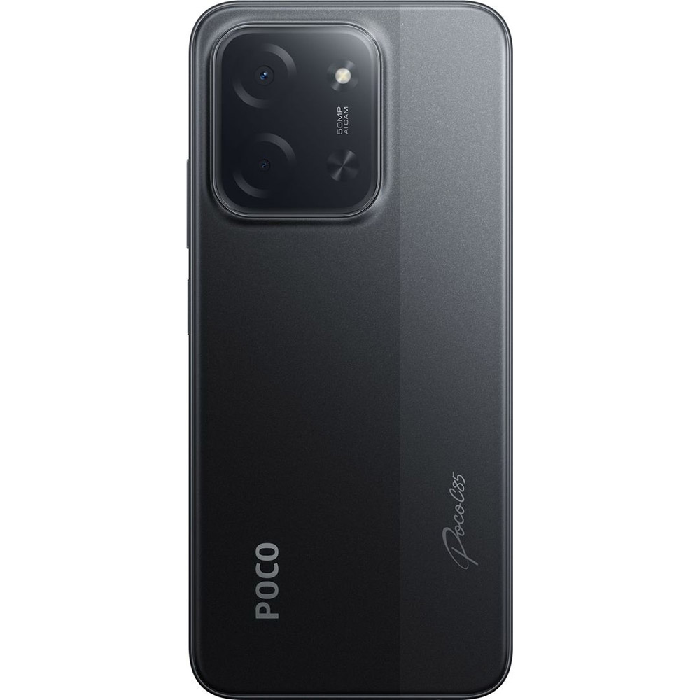 Смартфон POCO C85 6/128GB Black Матриця IPS