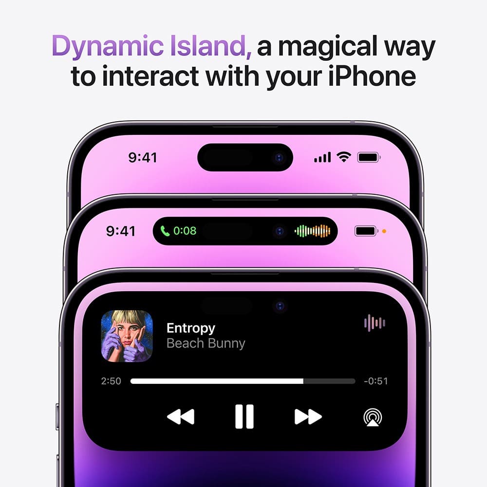 Внешний вид Смартфон BREEZY Apple iPhone 14 Pro Max 256GB Deep Purple (Восстановленный, А+) (2QMQ9X3)
