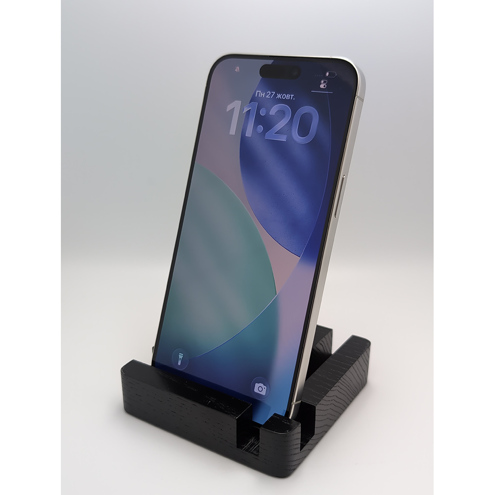 Б/у Apple iPhone 15 Pro Max 256Gb White Titanium FYOOCHA (USED, Grade B) Встроенная память, Гб 256