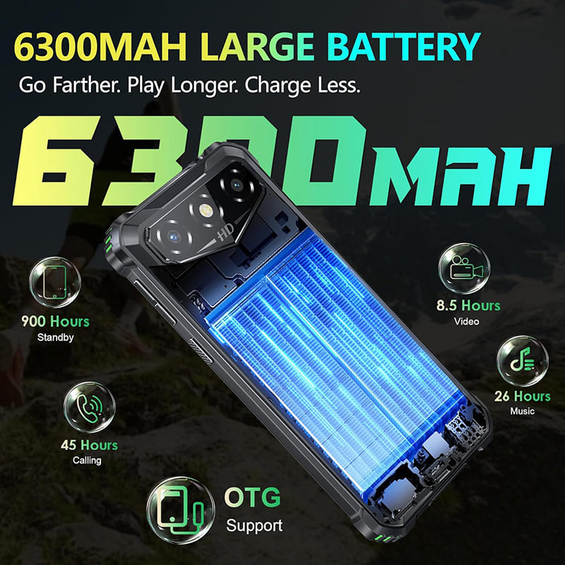 Внешний вид Смартфон OUKITEL G3 4/128GB Dual Sim Black