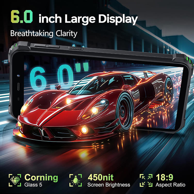 Смартфон OUKITEL G3 4/128GB Dual Sim Black Матрица IPS