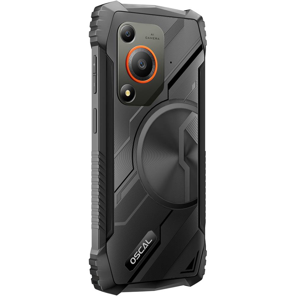 Смартфон OSCAL Marine 1 4/128GB Dual Sim Black Диагональ дисплея 6.56