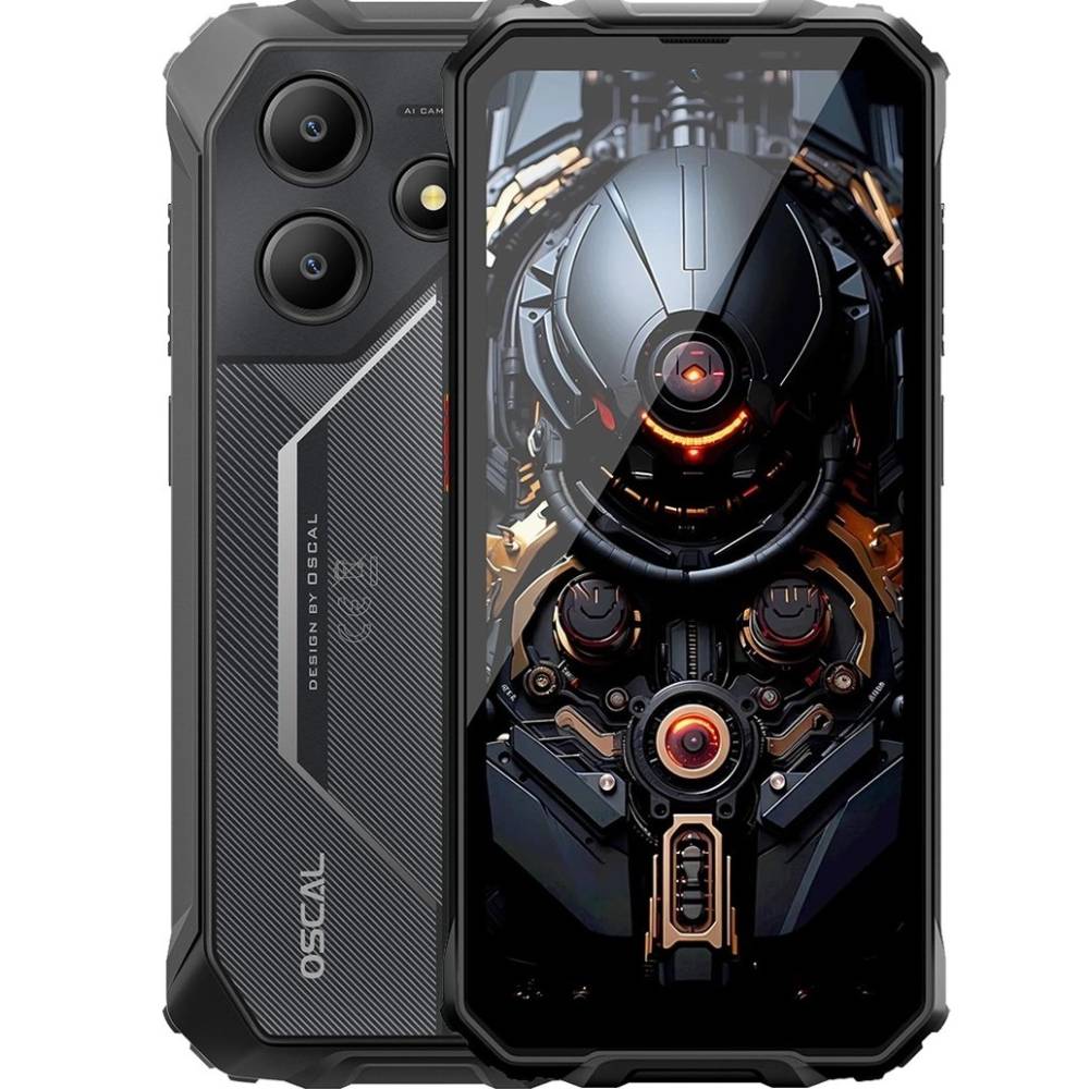Смартфон OSCAL Marine 2 8/256GB Dual Sim Black
