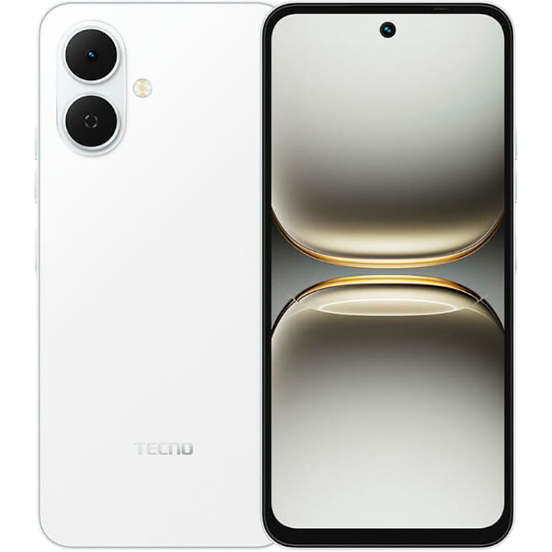 Смартфон TECNO Spark Go 2 KM4 Dual Sim 4/128GB Veil White (4894947088841) Смартфон TECNO Spark Go 2 KM4 Dual Sim 4/128GB Veil White (4894947088841)