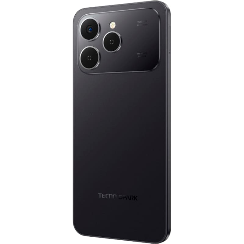 Внешний вид Смартфон TECNO Spark 40 KM5n 8/256GB Dual Sim Ink Black (4894947091551)