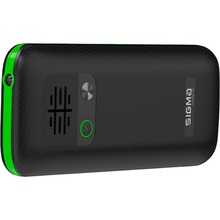 Мобільний телефон SIGMA X-style 171 MINI Dual Sim Black/Green (4827798813720)