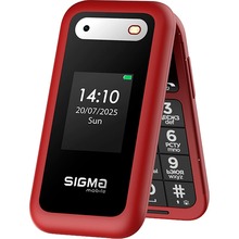 Мобильный телефон SIGMA X-style 281 Clik Dual Sim Red (4827798151426) Мобильный телефон SIGMA X-style 281 Clik Dual Sim Red (4827798151426)
