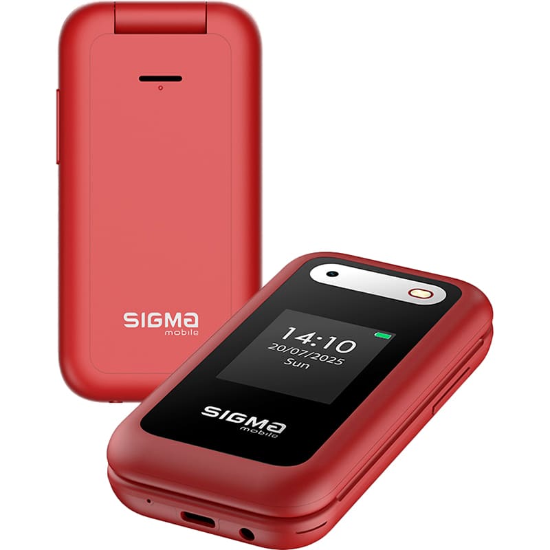 Мобильный телефон SIGMA X-style 281 Clik Dual Sim Red (4827798151426) Фото 4 Мобильный телефон SIGMA X-style 281 Clik Dual Sim Red (4827798151426)