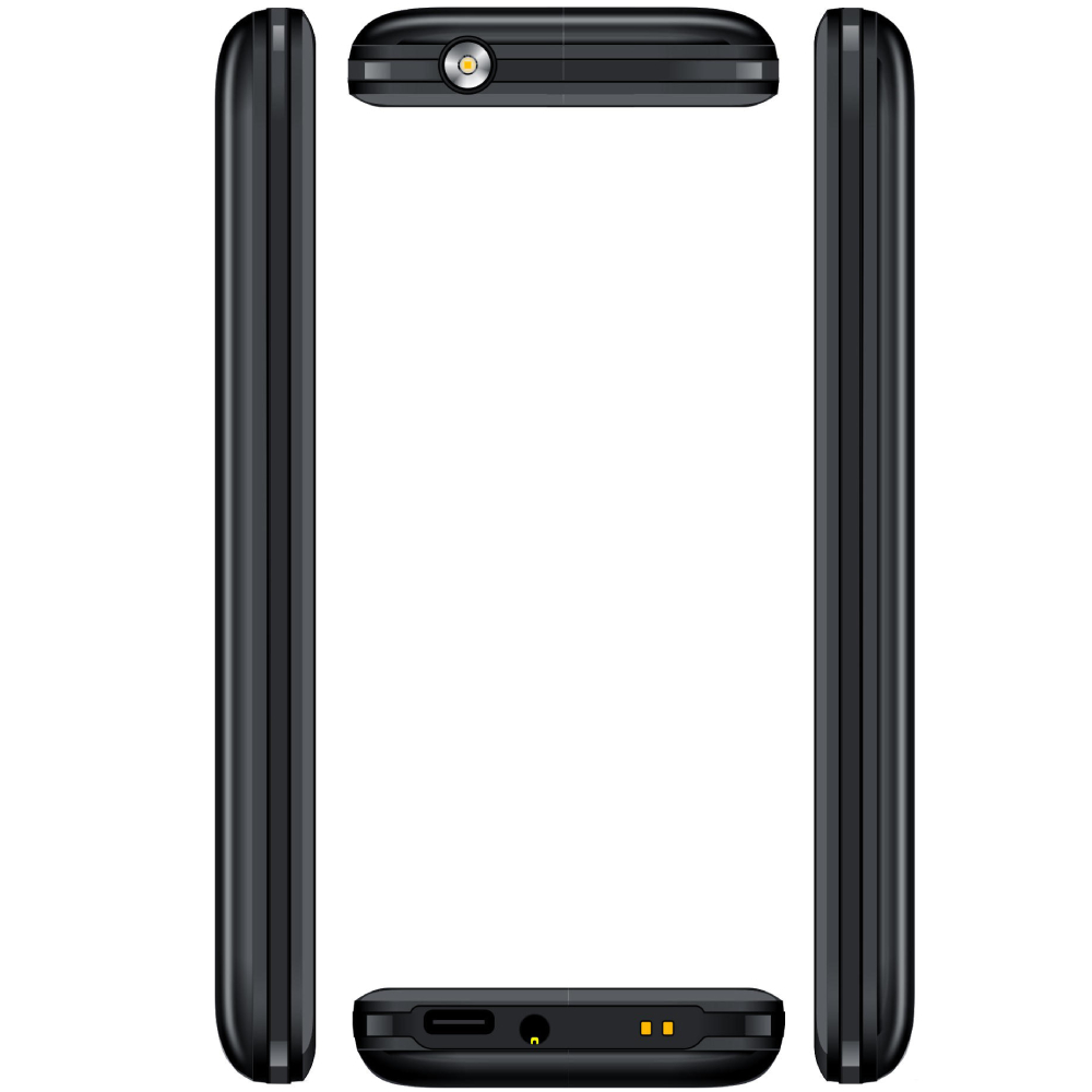 Мобільний телефон 2E E280 2025 Dual Sim Black (694743656220) Мобільний телефон 2E E280 2025 Dual Sim Black (694743656220) Матриця TN