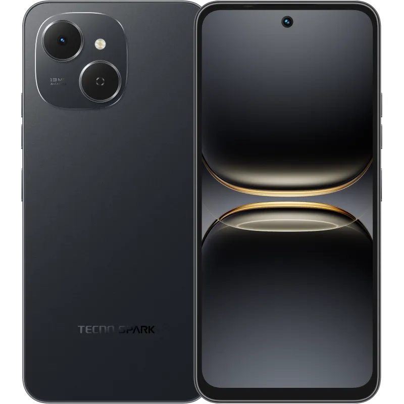 Смартфон TECNO Spark 40C (KM4k) 4/128GB Ink Black (4894947092459)