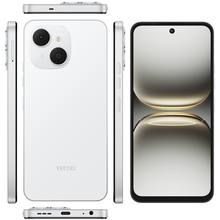 Смартфон TECNO Spark 40C (KM4k) 4/128GB Veil White (4894947093036)