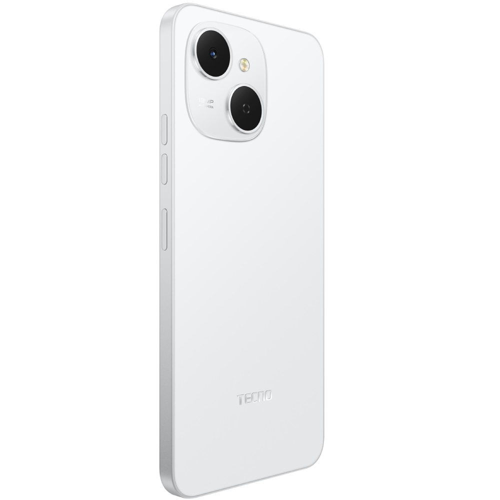 Зовнішній вигляд Смартфон TECNO Spark 40C (KM4k) 4/128GB Veil White (4894947093036)