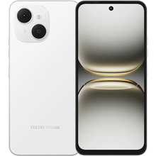 Смартфон TECNO Spark 40C (KM4k) 4/128GB Veil White (4894947093036)