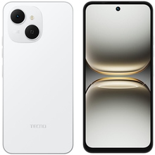 Смартфон TECNO Spark 40C (KM4k) 4/128GB Veil White (4894947093036)