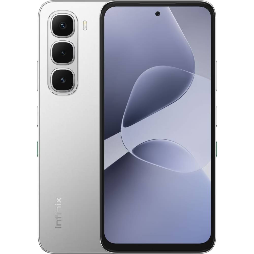 Смартфон INFINIX HOT 60i X6728 4/128GB Dual Sim Titanium Silver