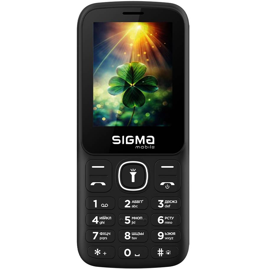 Мобильный телефон SIGMA X-style 242 LUCKY Black
