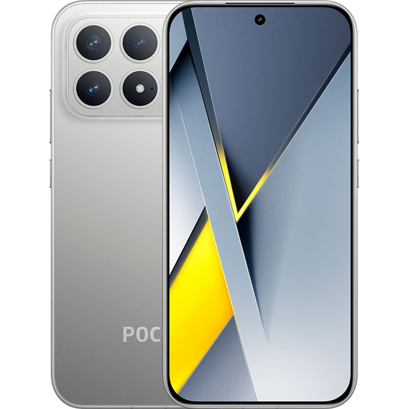 Смартфон POCO F8 Pro 12/256GB Dual Sim Titanium Silver