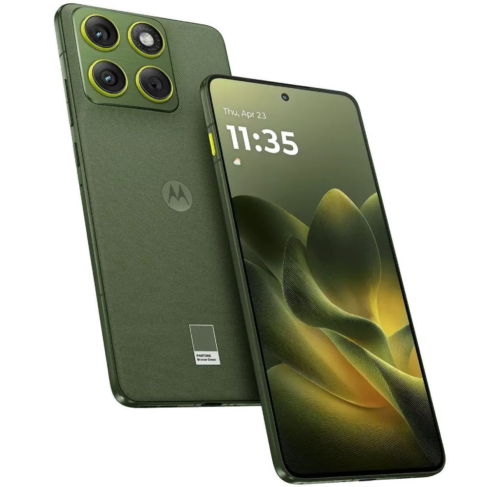 Фото Смартфон MOTOROLA Edge 70 12/512GB Bronze Green (PBA50046RS)