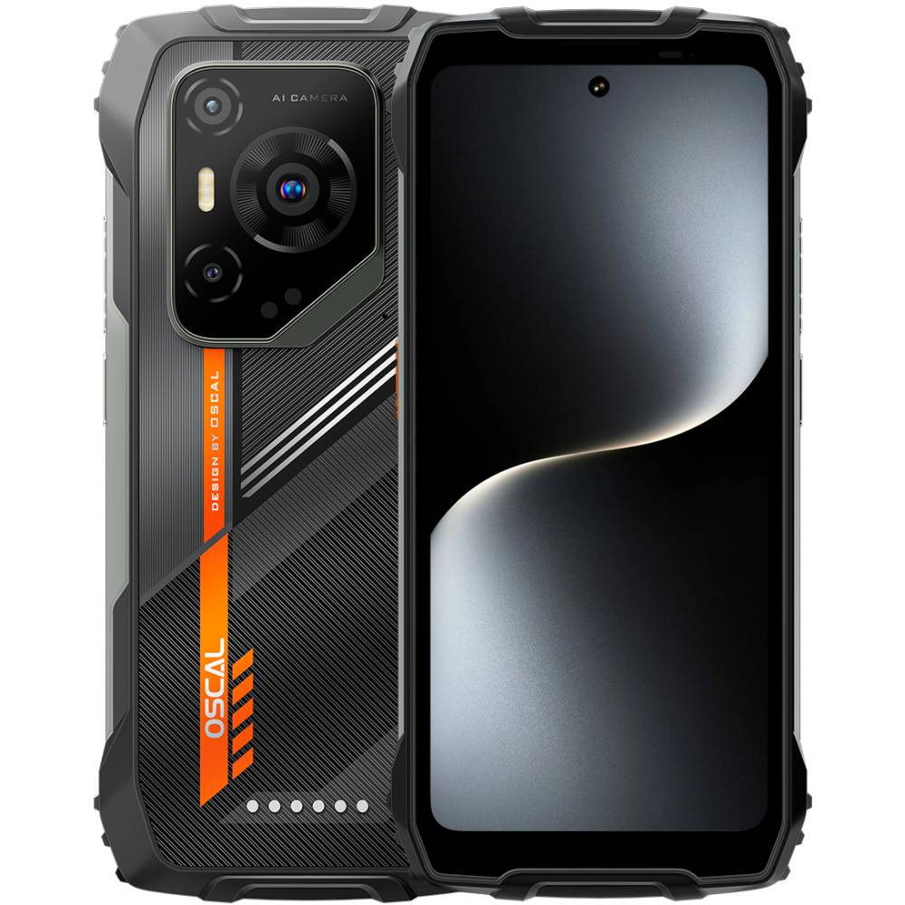 Смартфон OSCAL Pilot 3 12/256GB Dual Sim Black