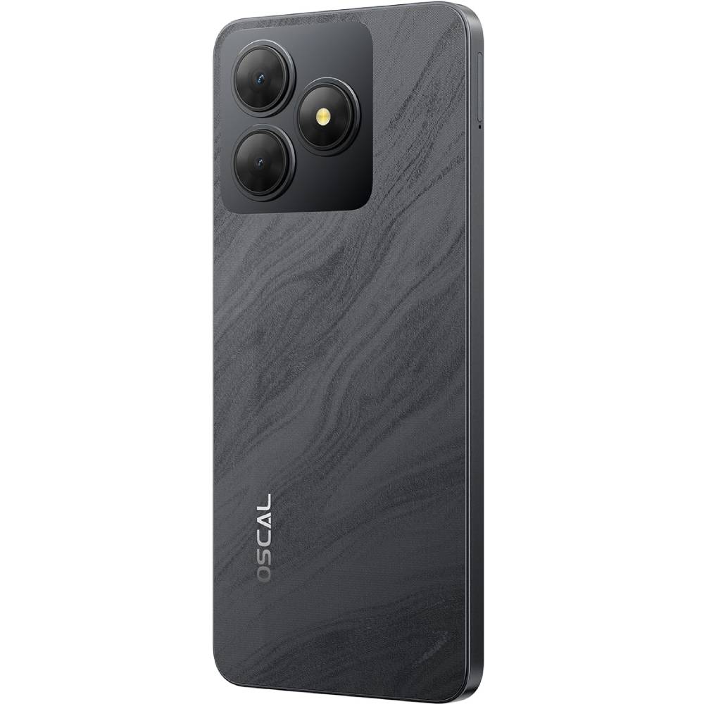 Смартфон OSCAL Flat 2 4/128GB Phantom Black Встроенная память, Гб 128