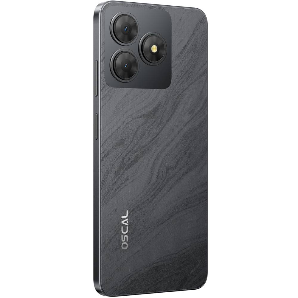 Смартфон OSCAL Flat 2 4/128GB Phantom Black Диагональ дисплея 6.56