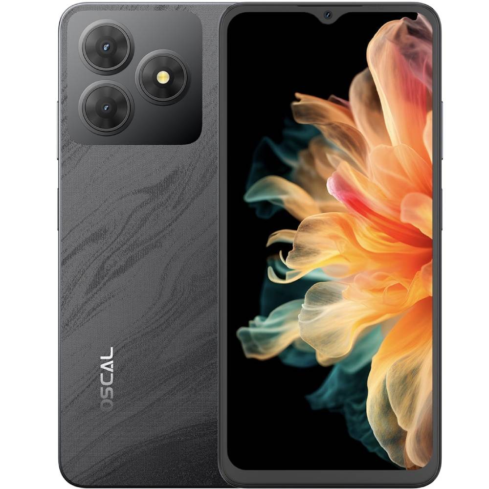 Смартфон OSCAL Flat 2 4/128GB Phantom Black